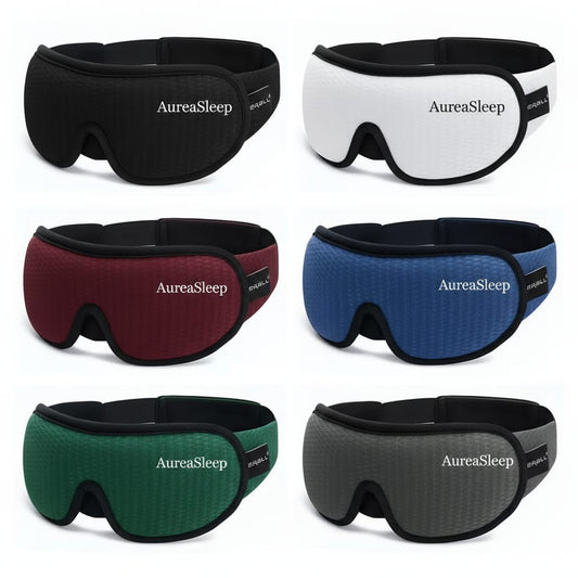 Masque de sommeil 3D AuréaSleep Ultra Confort